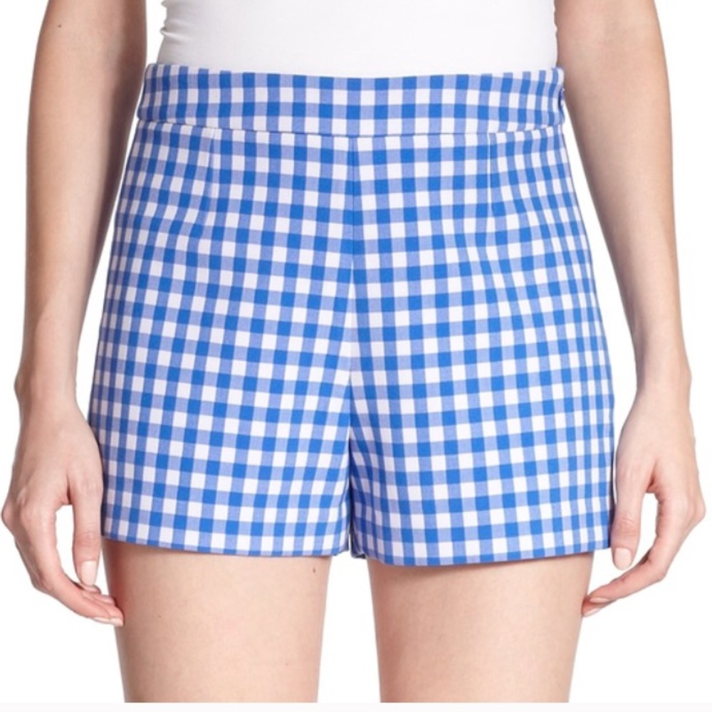 Diane Von Furstenberg gingham shorts!!